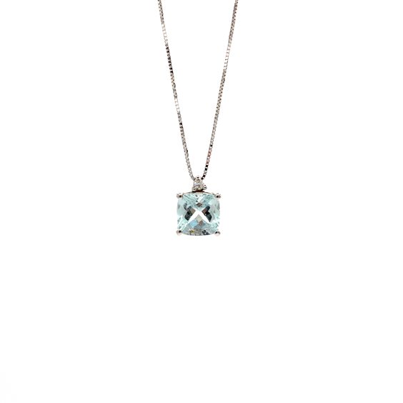 Collar Nardelli Gioielli Mujer Ellis in Oro Acquamarina 1.20 Ct EL0657 - EL0657